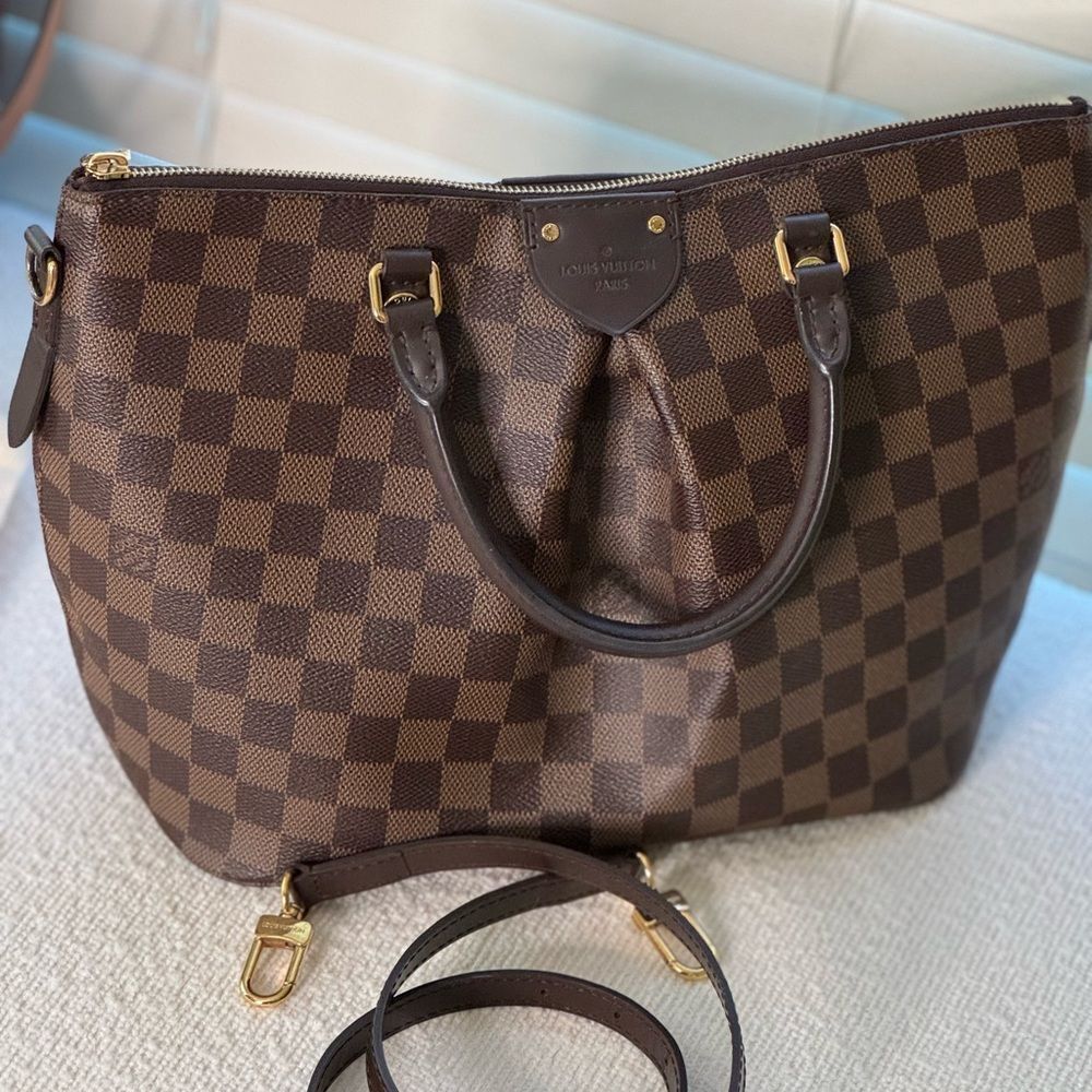 Louis Vuitton Damier Canvas Siena MM Bag 2020 Excellent Condition